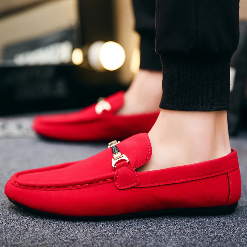 Slip-on Loafers Suede Shoe