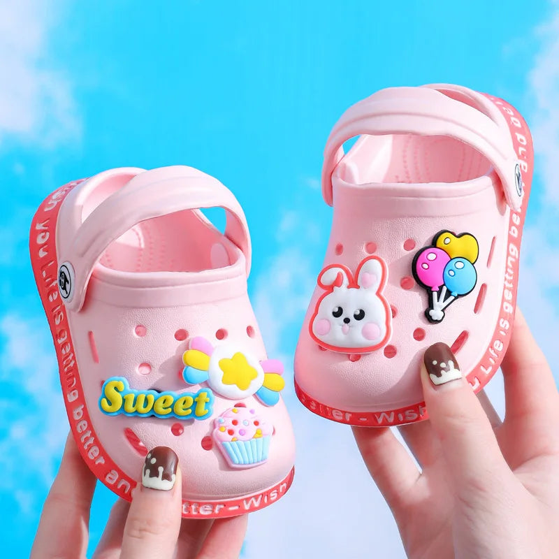 Cartoon Flip Flop Crocs Shoe