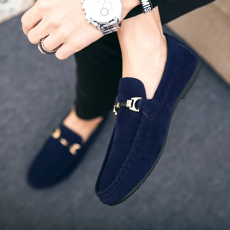 Slip-on Loafers Suede Shoe