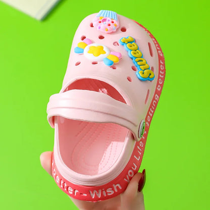 Cartoon Flip Flop Crocs Shoe