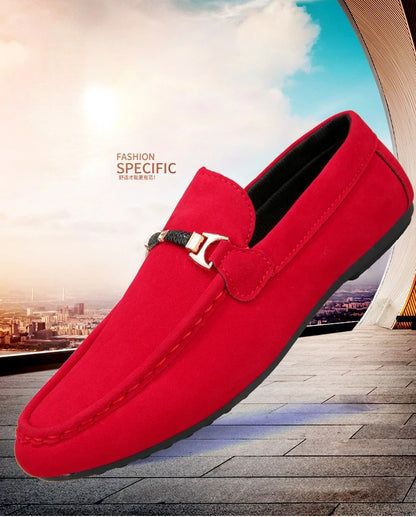 Slip-on Loafers Suede Shoe