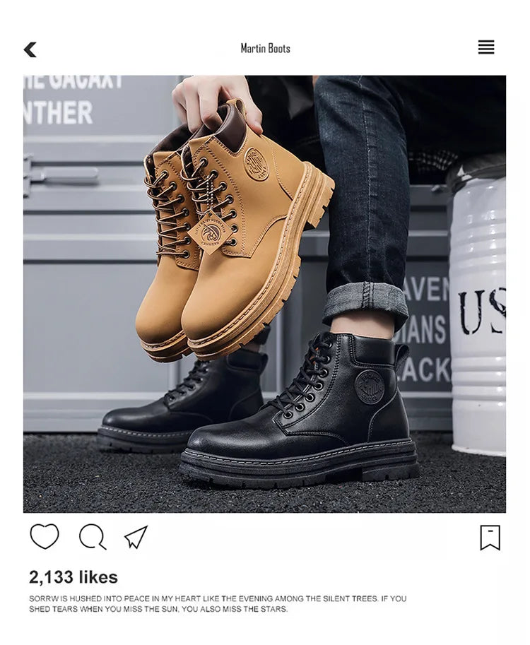 Work Motorcycle Boots