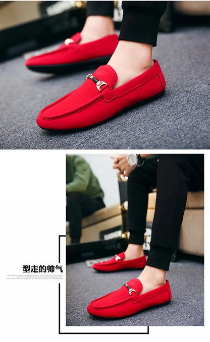 Slip-on Loafers Suede Shoe