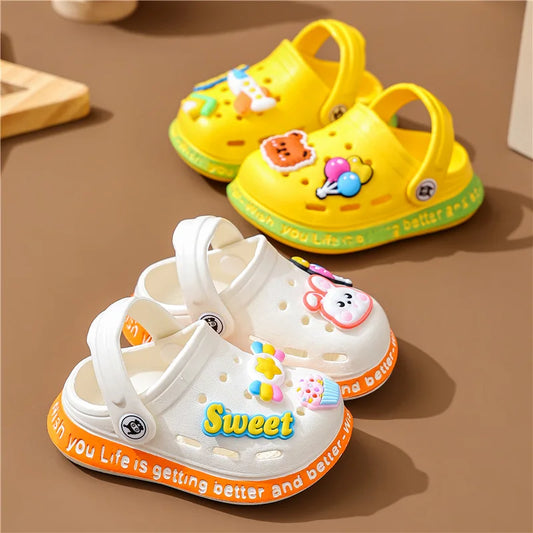 Cartoon Flip Flop Crocs Shoe