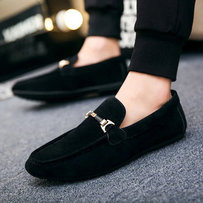 Slip-on Loafers Suede Shoe