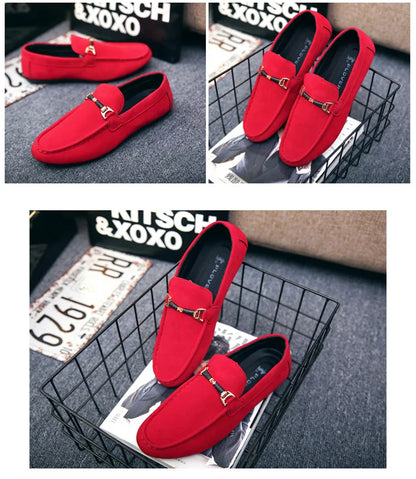 Slip-on Loafers Suede Shoe