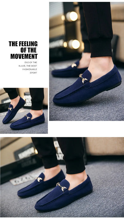 Slip-on Loafers Suede Shoe