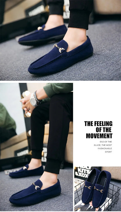 Slip-on Loafers Suede Shoe