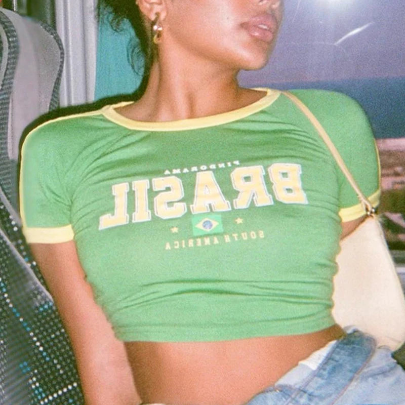 Brazil Crop Top