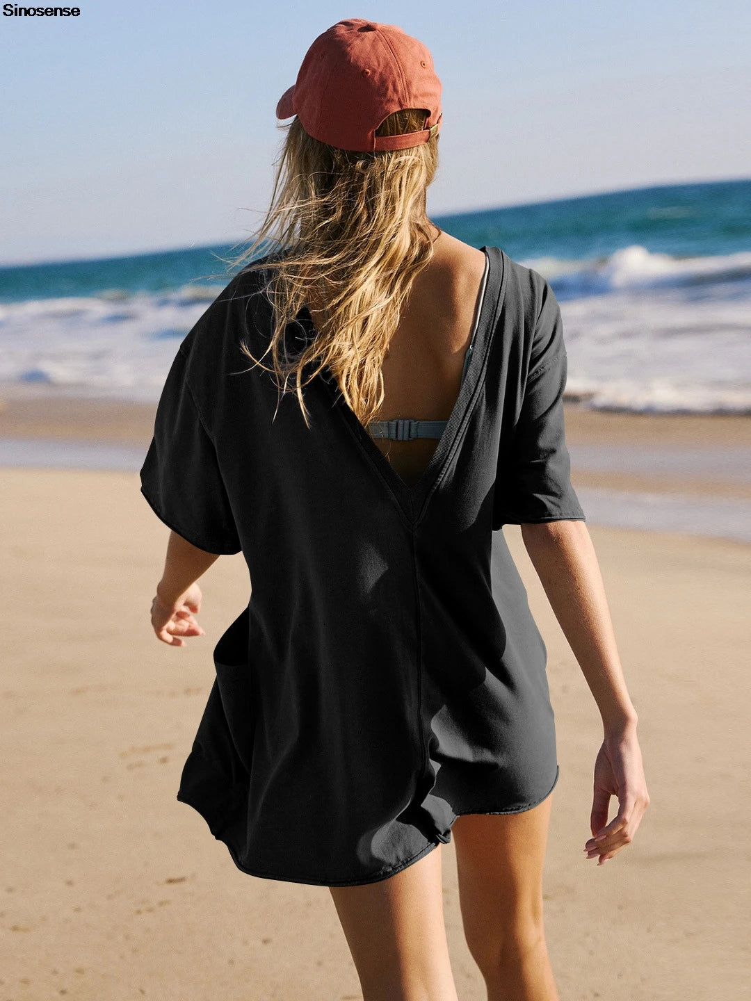 Oversized Tee Rompers