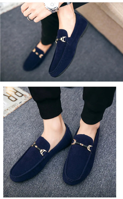 Slip-on Loafers Suede Shoe